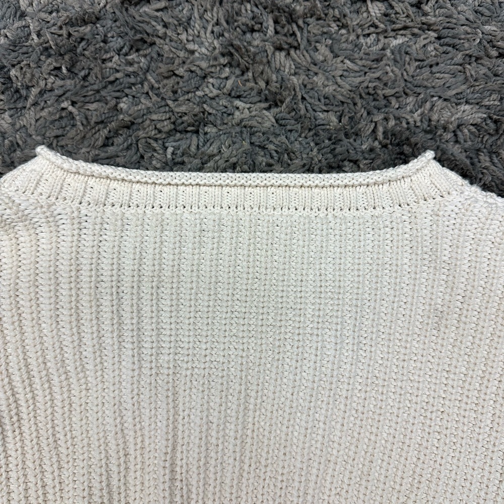 Zara Cropped Knit Sweater Asymmetric Neck, Size S <<<<224>>> - Picture 10 of 12